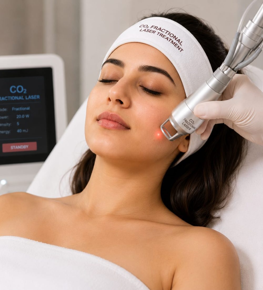 CO2 Fractional Laser Treatment