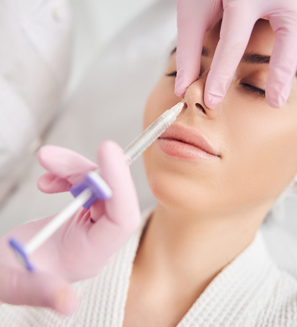 lip,nose & butt fillers C